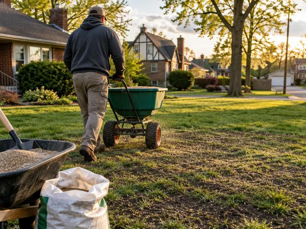 Lawn Repair & Overseeding in Detroit, MI